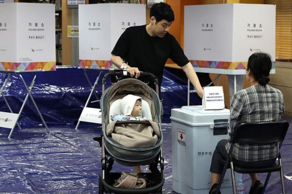 Presidential Election Holds In South Korea